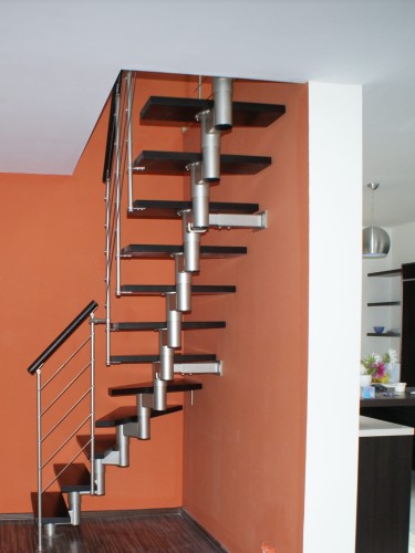 Stairs modular CORA model Mix 02 L-90 15 elements
