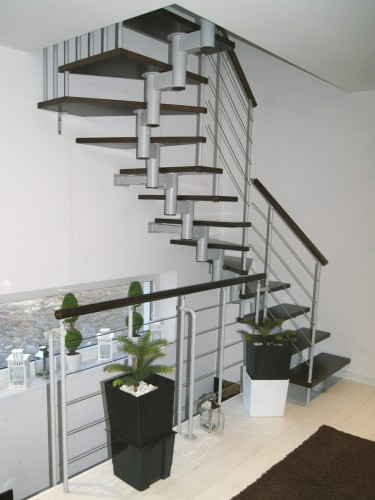 Stairs modular CORA model Mix 06 U-180 14 elements