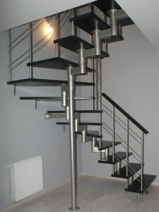 Stairs modular CORA model Mix 07 U-180 14 elements