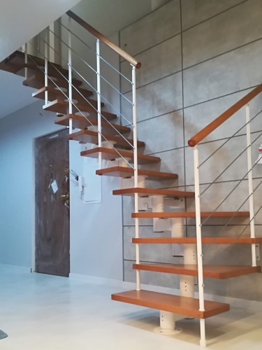Stairs modular CORA model Mix extra 05 L-90 12 elements