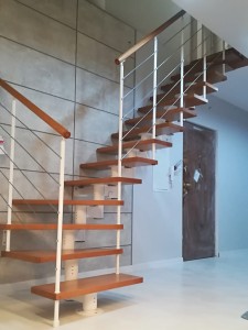 Stairs modular CORA model Mix extra 05 L-90 13 elements