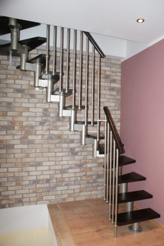  Treppen modular CORA Modell Madi extra 04 L-90 12 Elemente 