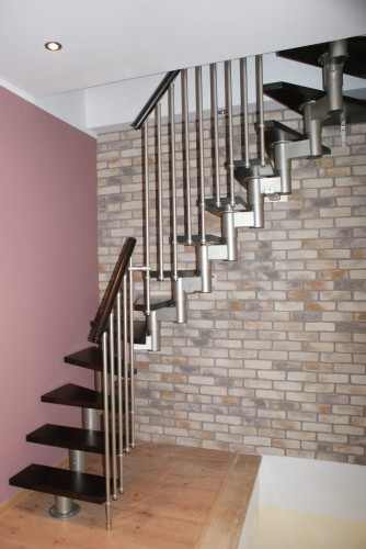  Treppen modular CORA Modell Madi extra 04 L-90 13 Elemente 