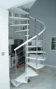  Točité schody CORA model Bavaria 06 S 160 cm 