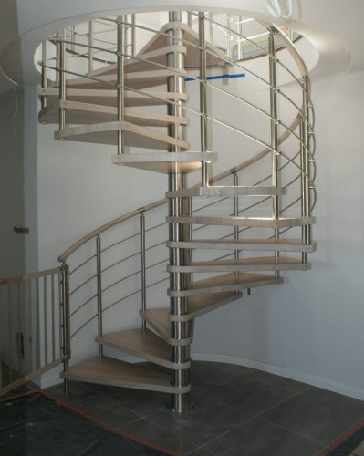  Spindeltreppe CORA Modell Bavaria vertikale 04 190 cm 
