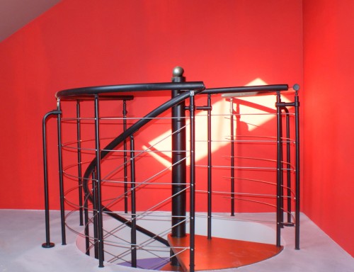  Metal railings for stairs winding CORA model Bawaria 00 