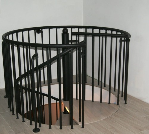  Metal railings for stairs winding CORA model Madryt 00