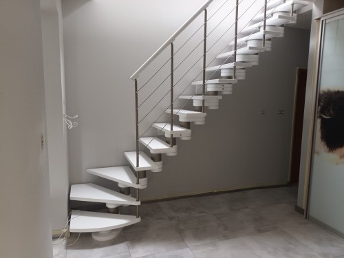  Wooden stairs CORA model Moreno 250 06 L-90 13 elements 