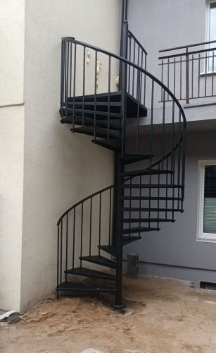 CORA stairs model Madryt metal 110 cm - ASK FOR PRICE!