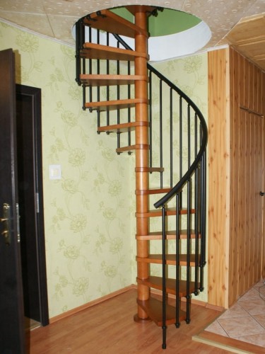Spiral stairs BARDA model Lozanna 00 120 cm