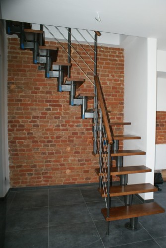 Stairs modular CORA model Mix extra 03 L-90 12 elements