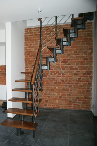 Stairs modular CORA model Mix extra 03 L-90 15 elements