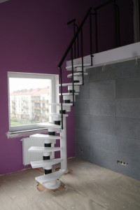  Wooden stairs CORA model Moreno 140 08 L-90 13 elements 