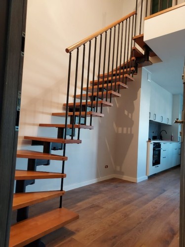 Stairs modular CORA model Mix plus 00 U-180 13 elements