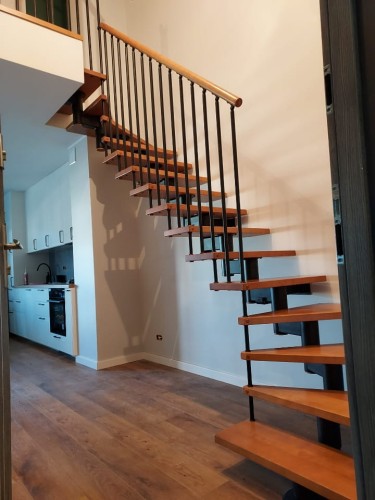 Stairs modular CORA model Mix plus 00 U-180 14 elements