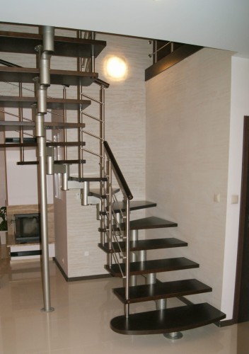 Metal stairs CORA model Mix 200 vertical U-180 12 elements