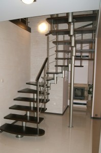 Metal stairs CORA model Mix 200 vertical U-180 13 elements
