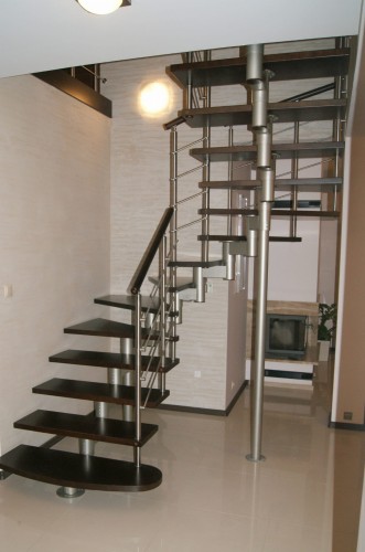 Metal stairs CORA model Mix 200 vertical U-180 15 elements