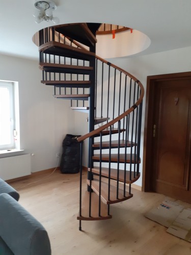  Spiral stairs CORA model Oslo 00 S 140 cm 