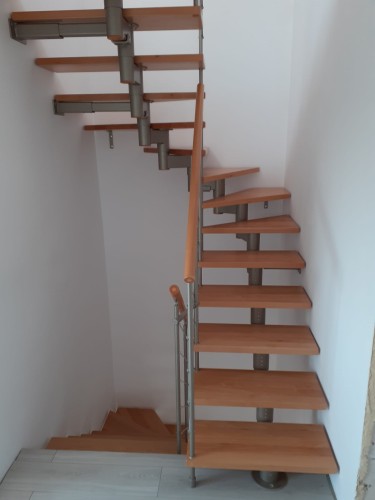 Stairs modular CORA model Mix 02 U-180 12 elements