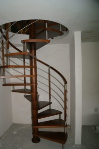  Stairs spiral CORA model Bavaria vertical 03 200 cm 