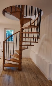  Stairs spiral CORA model Berlin 00 S 150 cm 