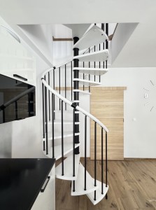  Schody spiralne CORA model Madryt 00 S 140 cm 