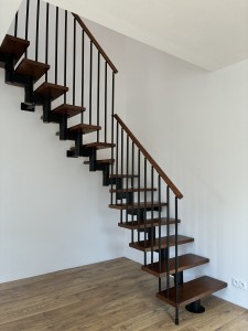 Stairs modular CORA model Mix plus 00 L-90 12 elements