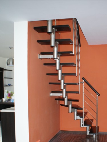 Treppe modular CORA Modell Mix 02 L-90 12 Elemente