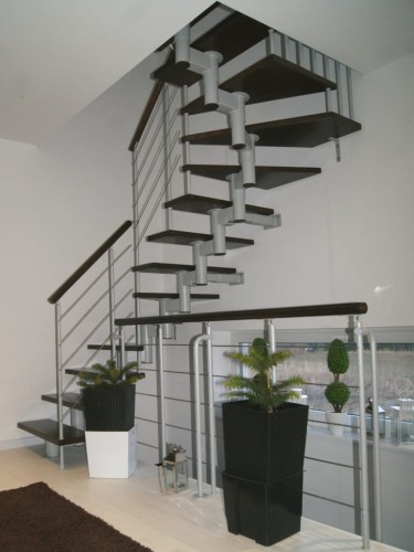 Treppe modular CORA Modell Mix 06 U-180 15 Elemente