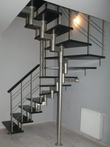 Modulare Treppe Modell CORA Mix extra 07 U-180 15 Elemente