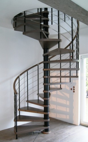 Schody spiralne, kręcone CORA model Bawaria 00 S 170 cm