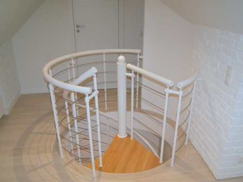 Metallgeländer für Wendeltreppe CORA Modell Bawaria 05