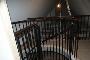 Metallgeländer für Wendeltreppe CORA Modell Madryt 00 S