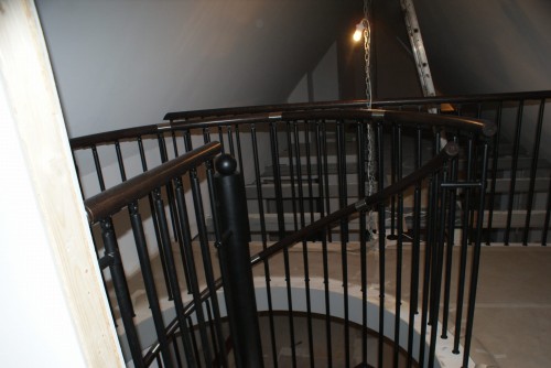 Metallgeländer für Wendeltreppe CORA Modell Madryt 00 S