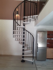  Spindeltreppe CORA Modell Madryt 08 160 cm 