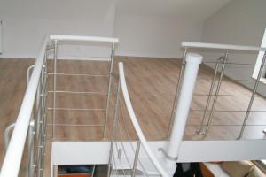 Metallbalustrade für Wendeltreppen BARDA Modell AGA 02