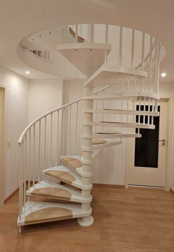  Spindeltreppe CORA Modell Madryt 02 190 cm 