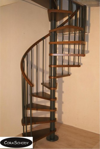 Schodiště točité CORA model Madryt 04 S 110 cm 