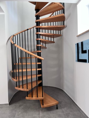  Schody spiralne CORA model Madryt 00 S 160 cm 