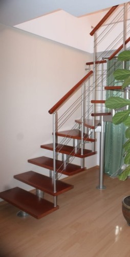 Schody modułowe CORA model Mix extra 07 L-90 15 elementów